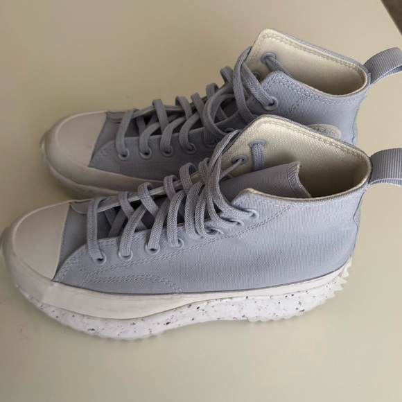 Converse All Star Run Star Hike Crater High Top 'Renew Remix - Ghost' W-8 M-6.5 - Picture 5 of 14